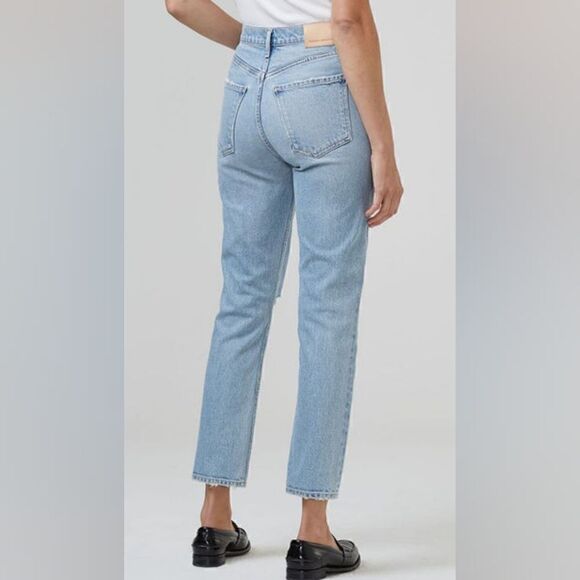 Citizens Of Humanity Jolene High Rise Vintage Slim In Bluejay Size 31 NWT - Picture 3 of 10